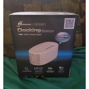 Mediasonic USB3.0 UASP HUR1-SU3-WT 2.5" / 3.5" SATA HDD Station
